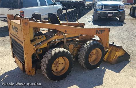 massey ferguson 711 skid steer for sale|MASSEY FERGUSON Skid Steers Auction Results.